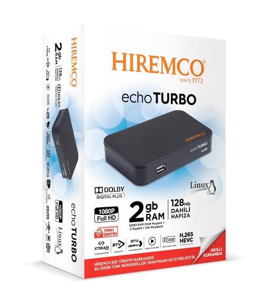 Hiremco Echo Turbo HD Uydu Alıcısı 2021 - Görsel 2