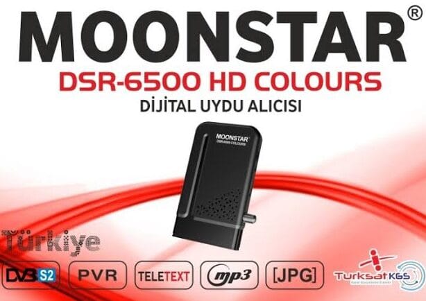 Moonstar Düz Uydu Alıcı