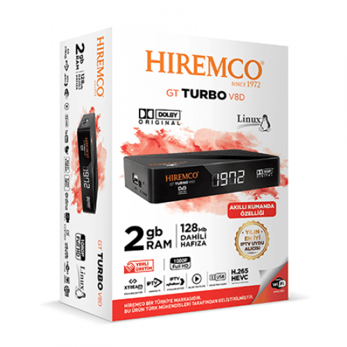 Hiremco Dahili Wifi Turbo V8D + Uydu Cihazı