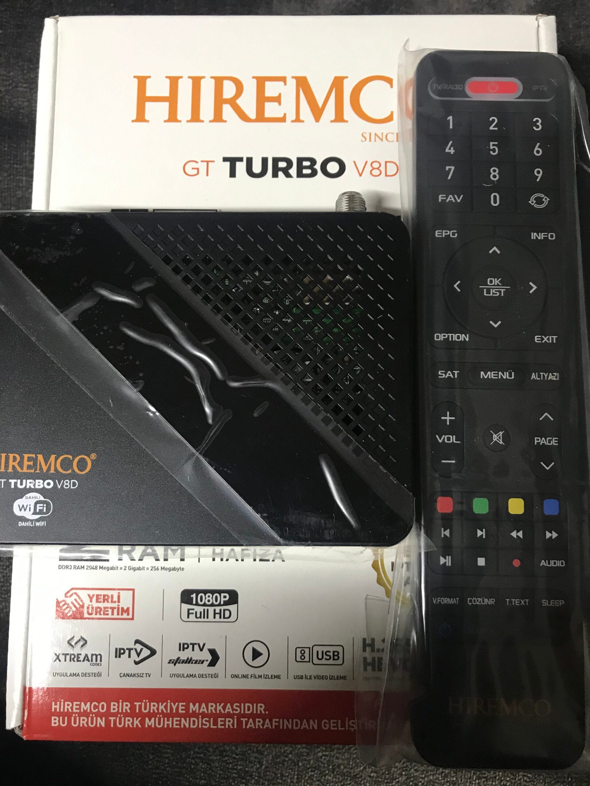 Hiremco Dahili Wifi Turbo V8D + Uydu Cihazı - Görsel 4