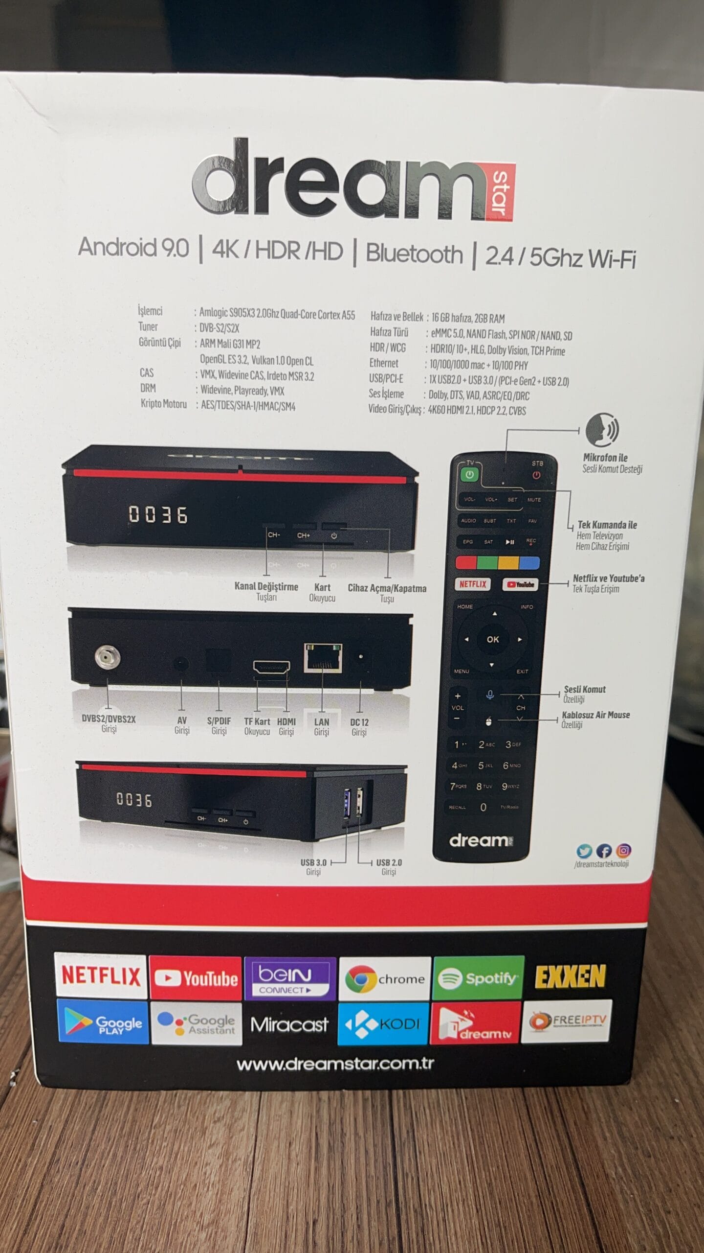 Dreamstar A5 Pro Android Box 2023 - Görsel 5