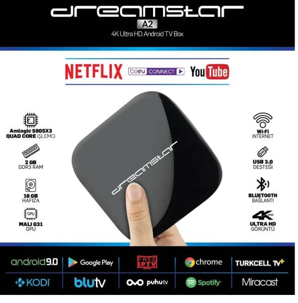Dreamstar A2 PRO Android Tv Box