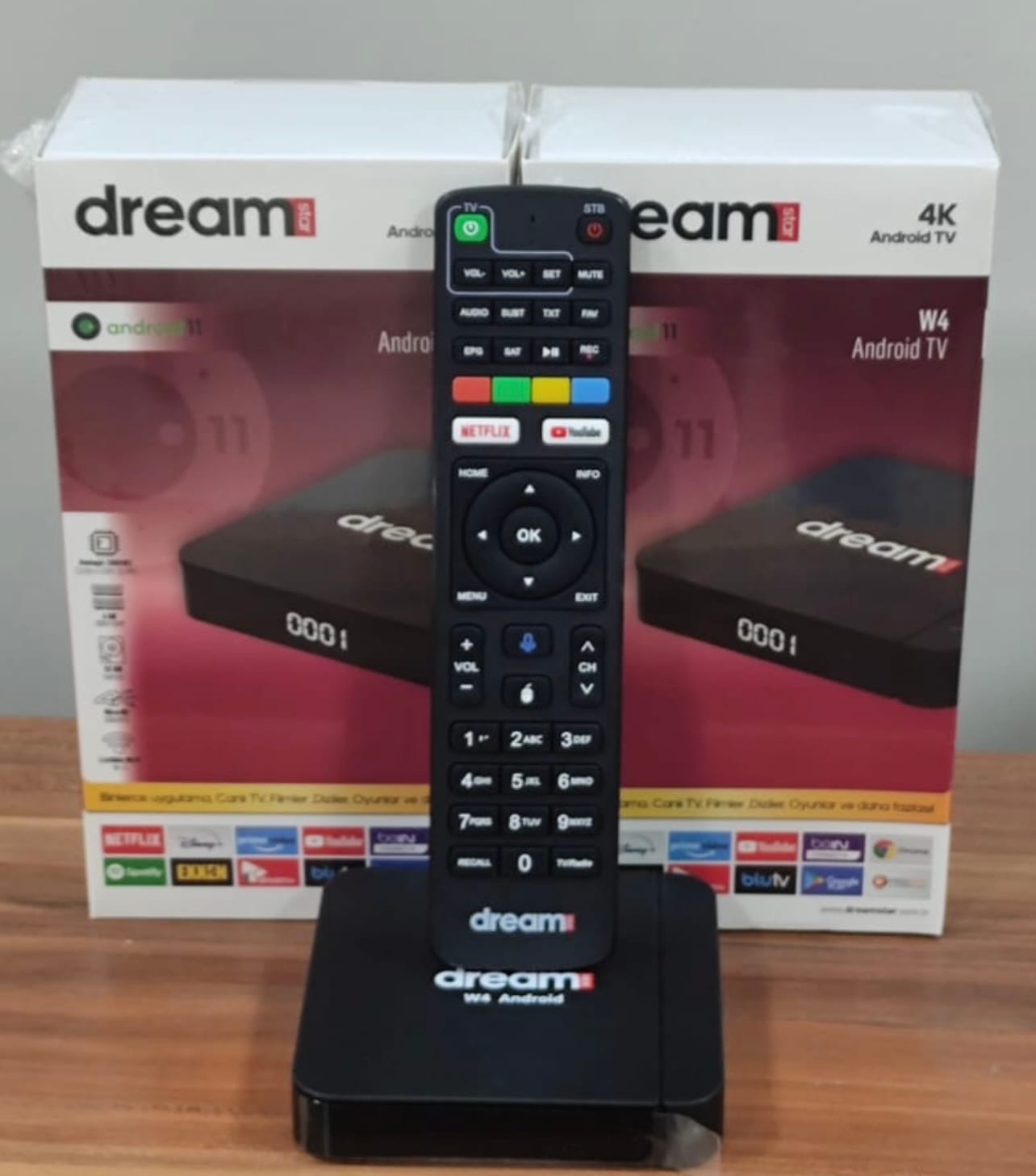 Dreamstar W4 Android Box 2023 - Görsel 4