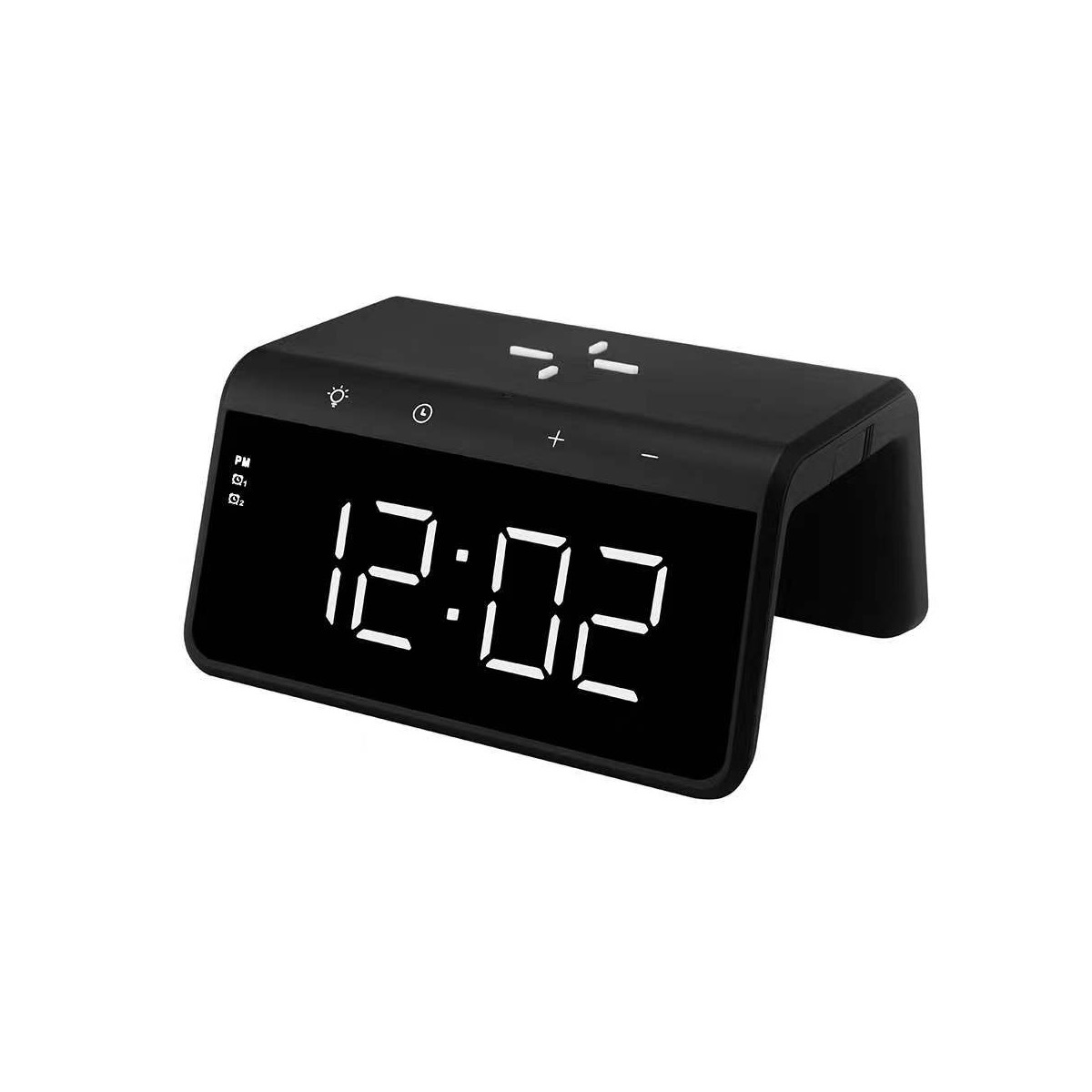 HAVİT W320 Hızlı Kablosuz Şarj, Saat ve Gece Lambası (Fast 15W) - Görsel 5