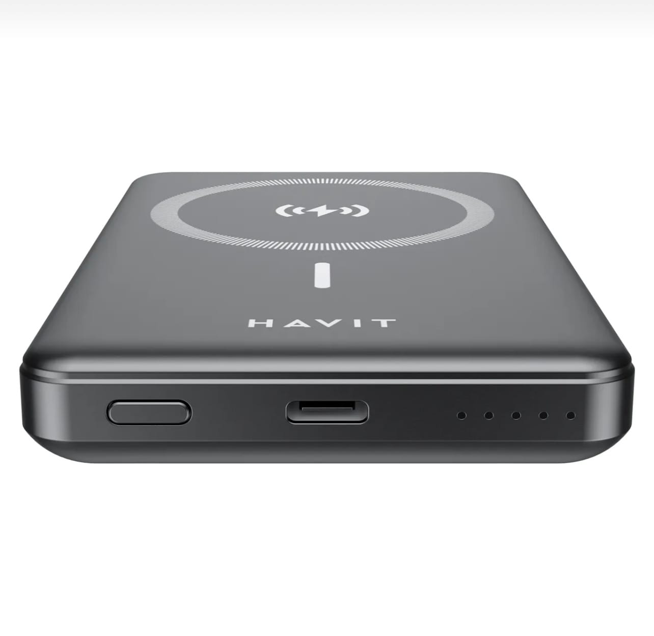 HAVİT 10000mAh Magsafe Manyetik Kablosuz Powerbank Ultra ince 20W, Iphone uyumlu - Görsel 6