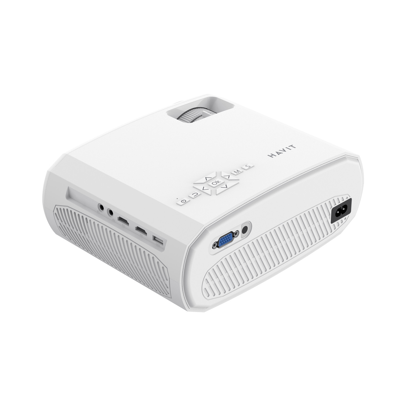 HAVİT Pj202 Full Hd 1080p Taşınabilir Projeksiyon Cihazı-Wifi,220 Ansi,Bluetooth,Screen Mirror - Görsel 7