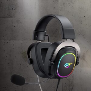 HAVİT GAMENOTE H2002p Rgb 7.1 Usb Mikrofonlu Siyah Gaming Oyuncu Kulaklığı