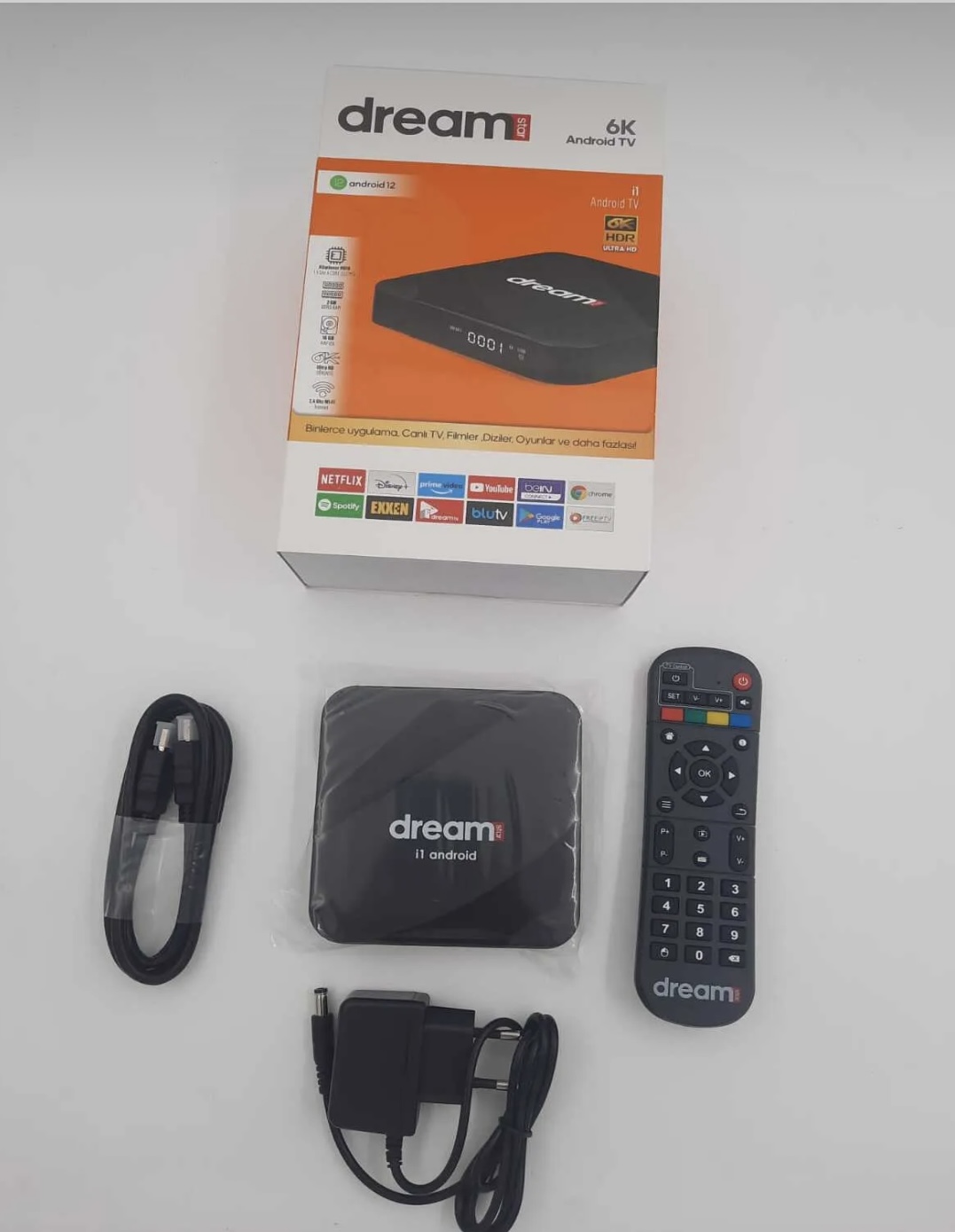 Dreamstar İ1 6K Android Tv Box - Görsel 5
