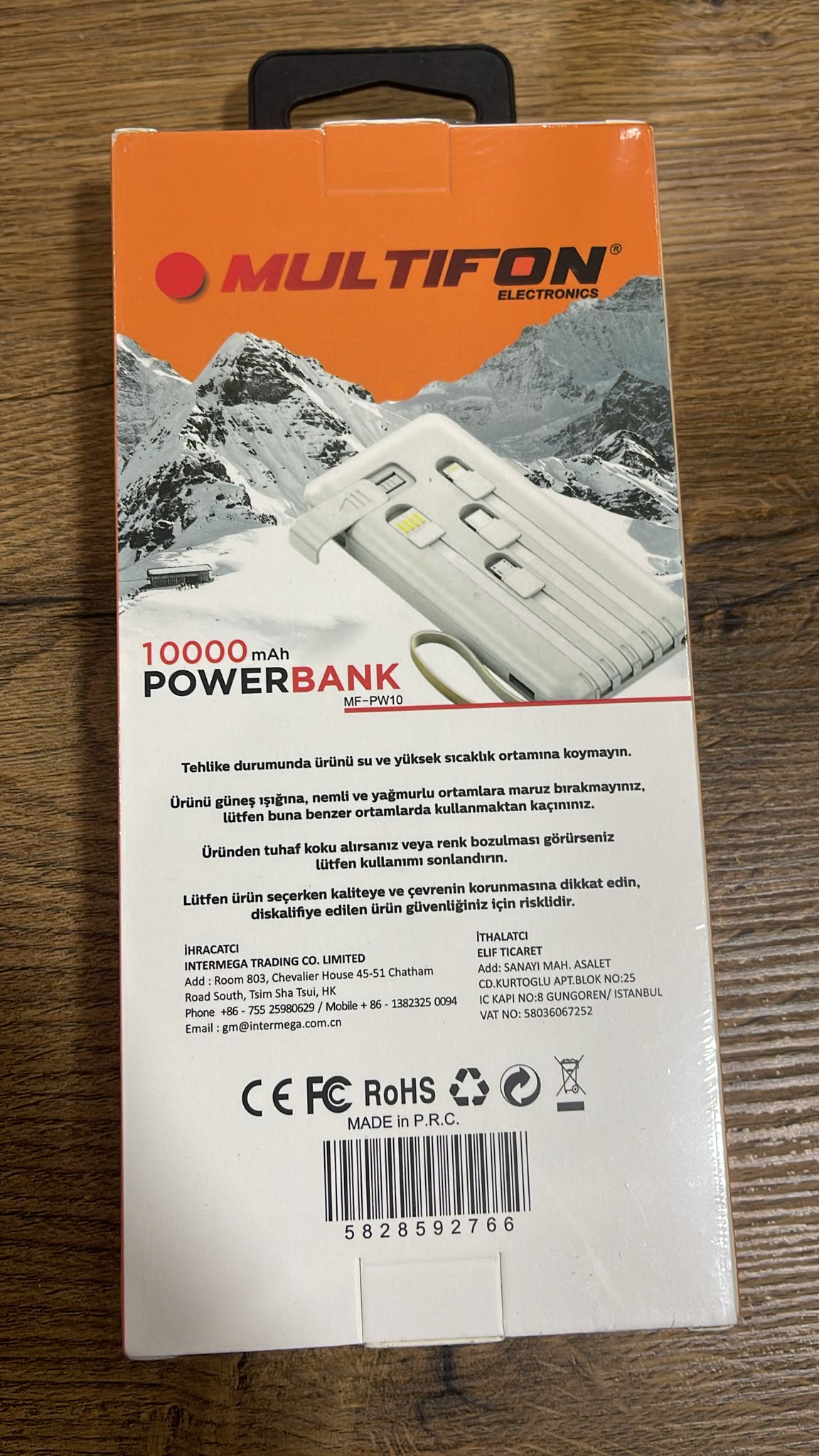 MULTIFON 10000mah POWERBANK - Görsel 5