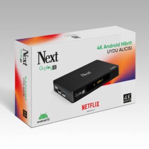 Next Q-play 4K ultra hd android uydu alıcı