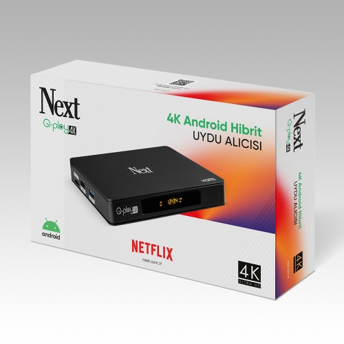Next Q-play 4K ultra hd android uydu alıcı - Görsel 7