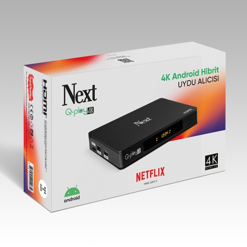Next Q-play 4K ultra hd android uydu alıcı - Görsel 8