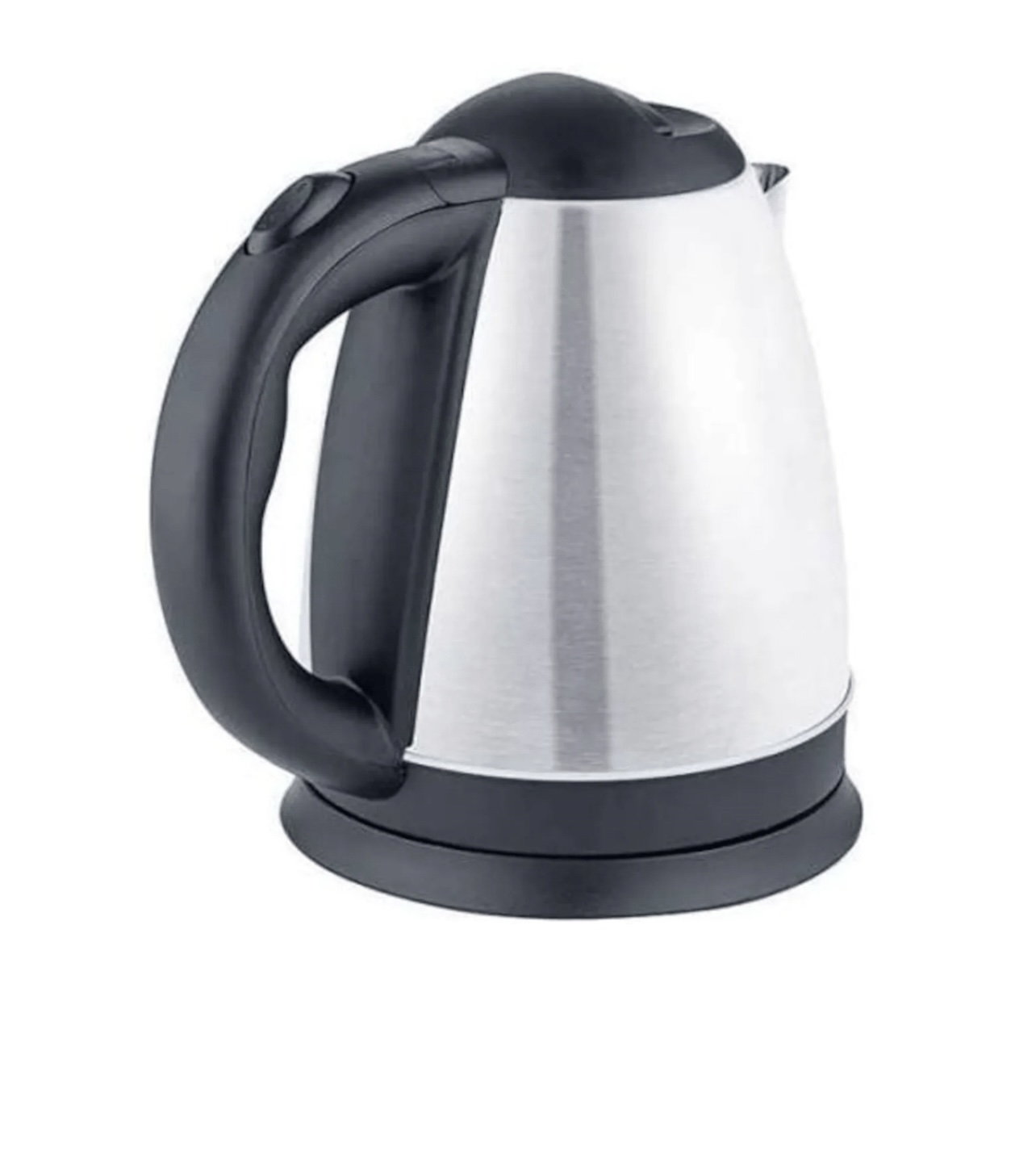 MORİO SİLVER PASLANMAZ ELEKTRİKLİ ÇELİK KETTLE - Görsel 2