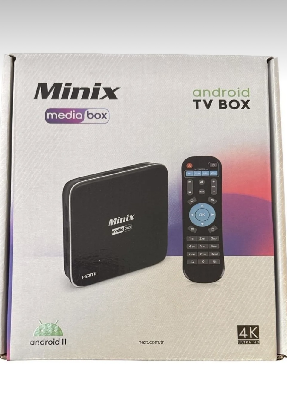 Next Minix Media Box 4K 2 Ram-16 GB ANDROİD BOX - Görsel 11