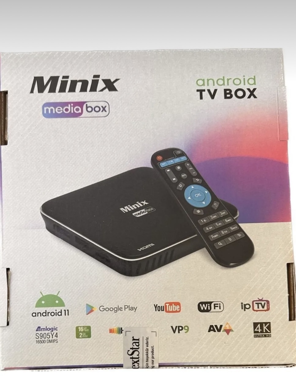 Next Minix Media Box 4K 2 Ram-16 GB ANDROİD BOX - Görsel 12