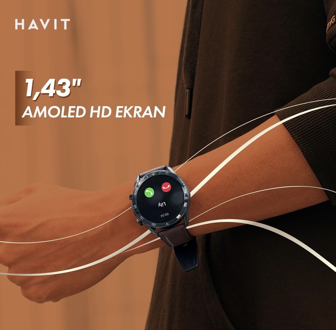 HAVİT M9030 PRO SİYAH AKILLI SAAT - Görsel 9