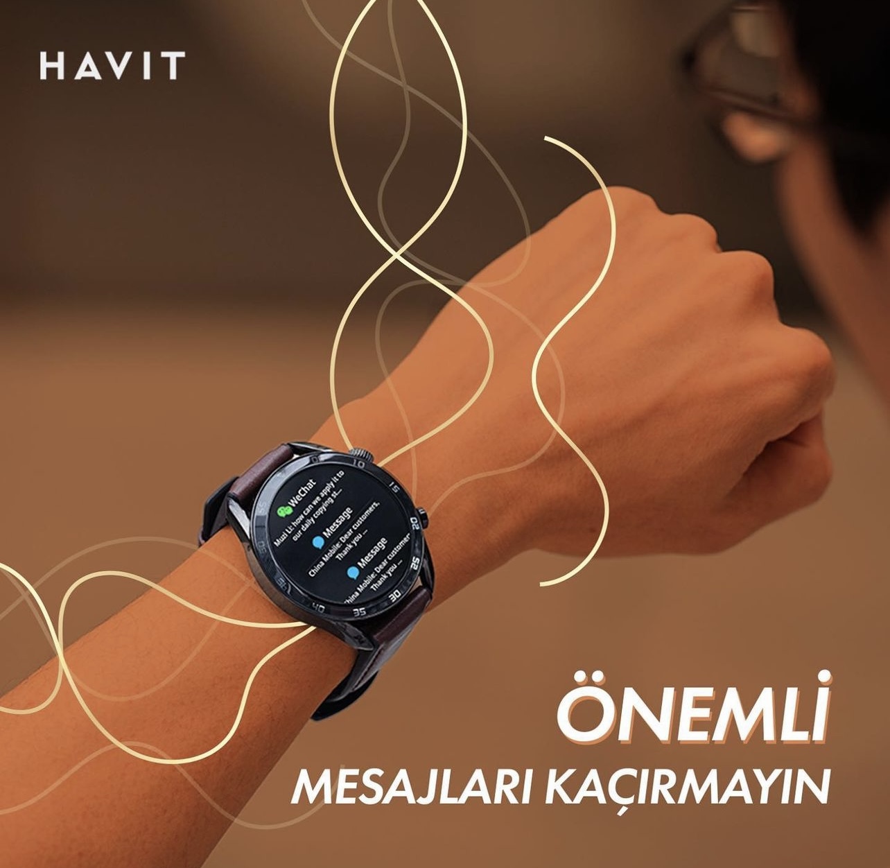 HAVİT M9030 PRO SİYAH AKILLI SAAT - Görsel 11