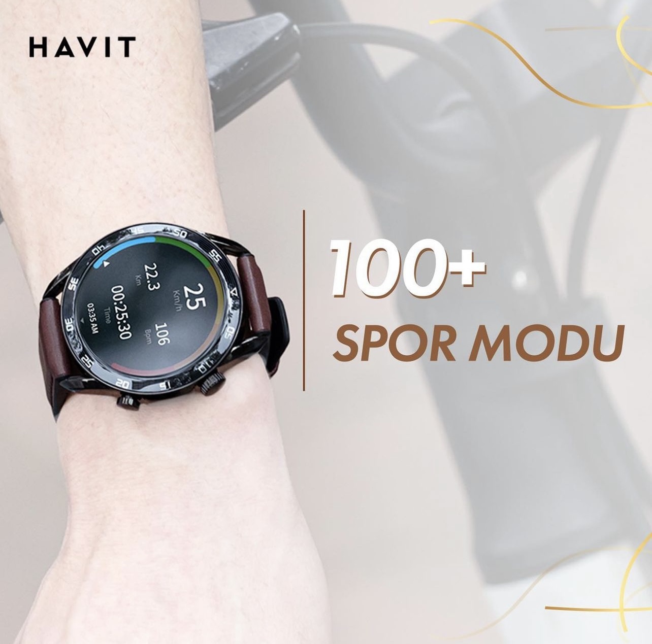 HAVİT M9030 PRO SİYAH AKILLI SAAT - Görsel 12