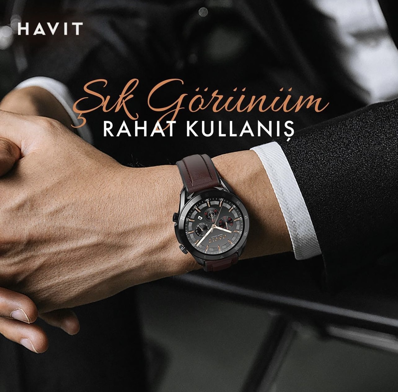 HAVİT M9030 PRO SİYAH AKILLI SAAT - Görsel 15