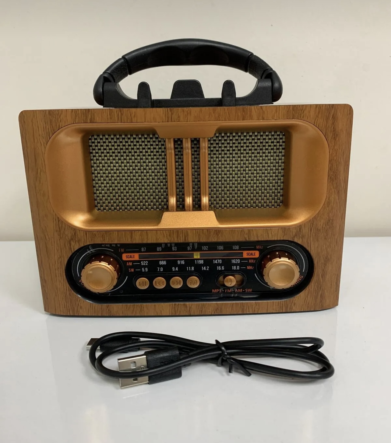 EVERTON RT-751 Nostaljik Müzik Çalar Radyo - Görsel 3