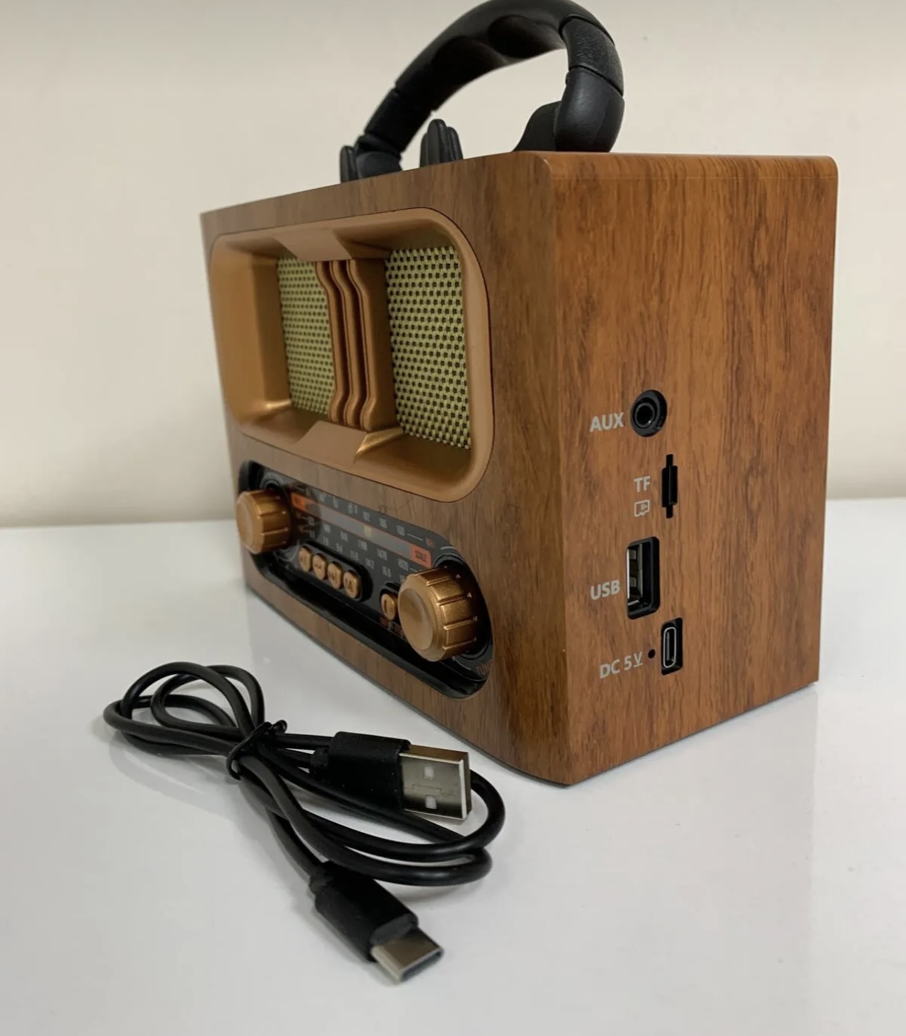 EVERTON RT-751 Nostaljik Müzik Çalar Radyo - Görsel 7