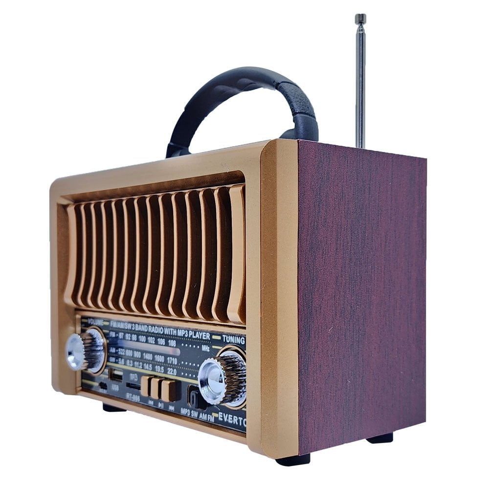EVERTON RT-866 Nostaljik Müzik Çalar Radyo - Görsel 2