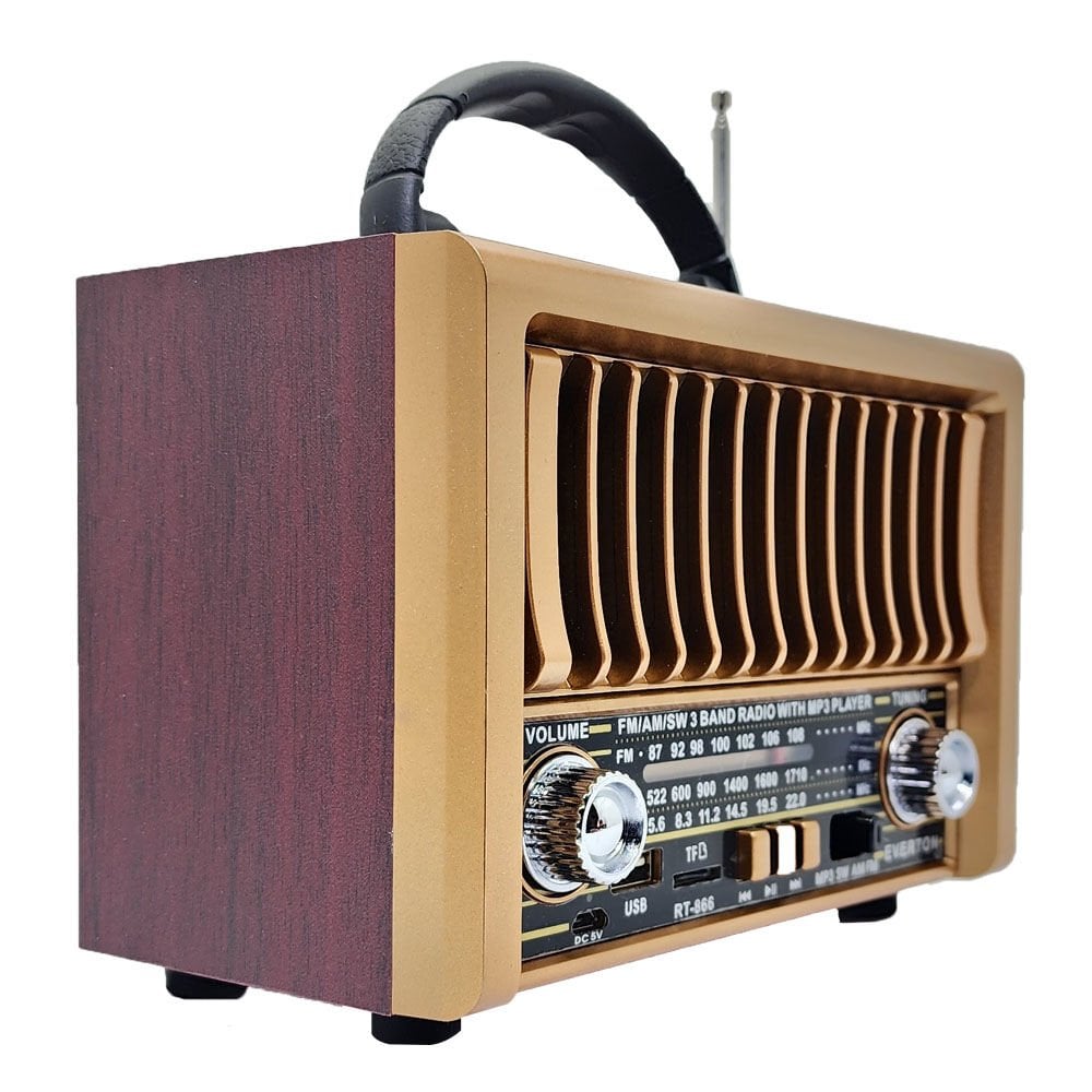 EVERTON RT-866 Nostaljik Müzik Çalar Radyo - Görsel 3