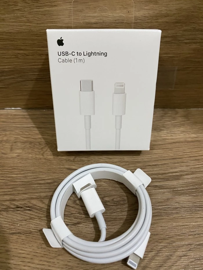iPhone Şarj Aleti Kablosu 1m Lightning USB Kablosu - Görsel 2
