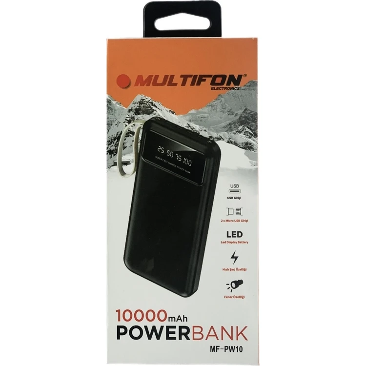 MULTIFON 10000mah POWERBANK - Görsel 6