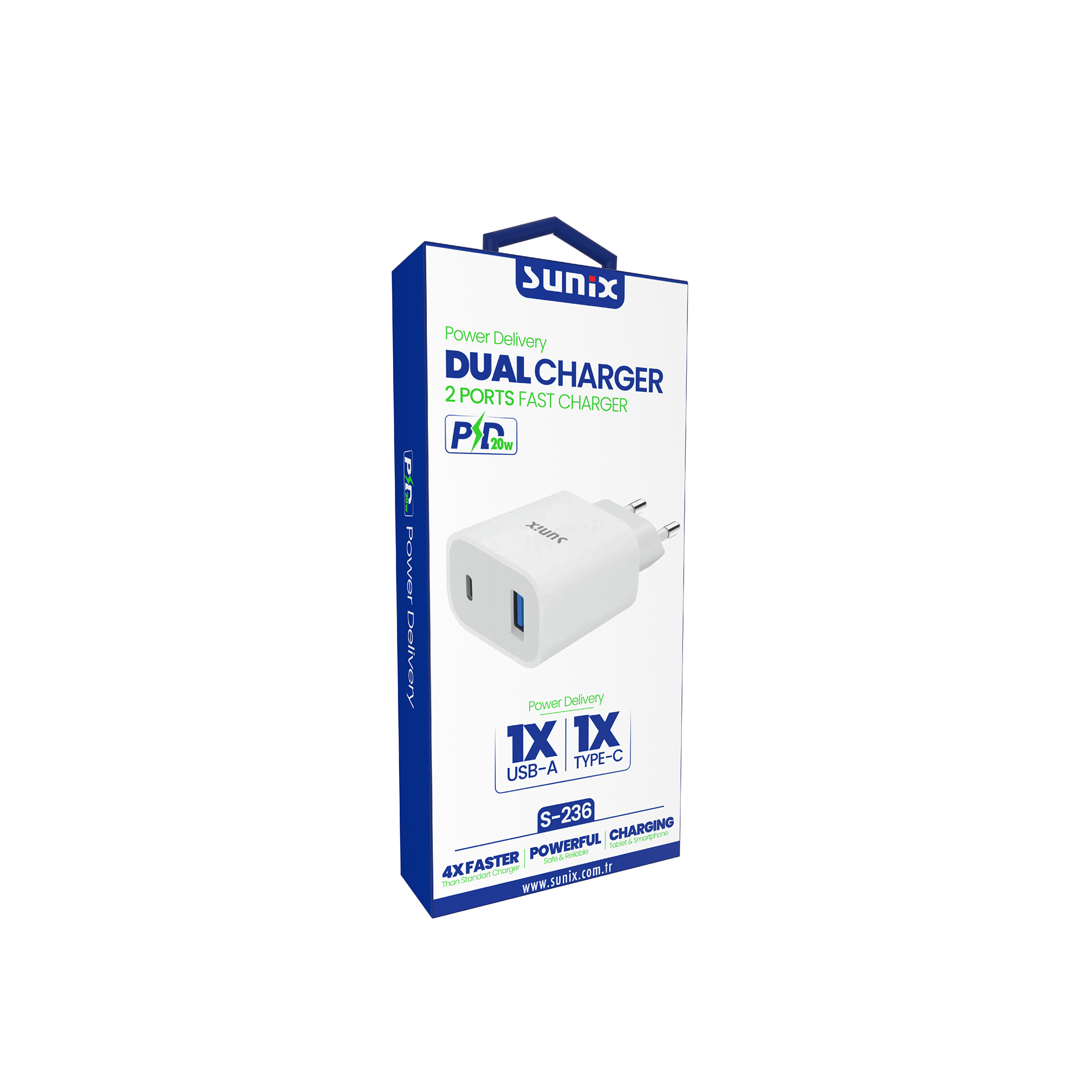 SUNİX S-236 Şarj Cihazı Başlık