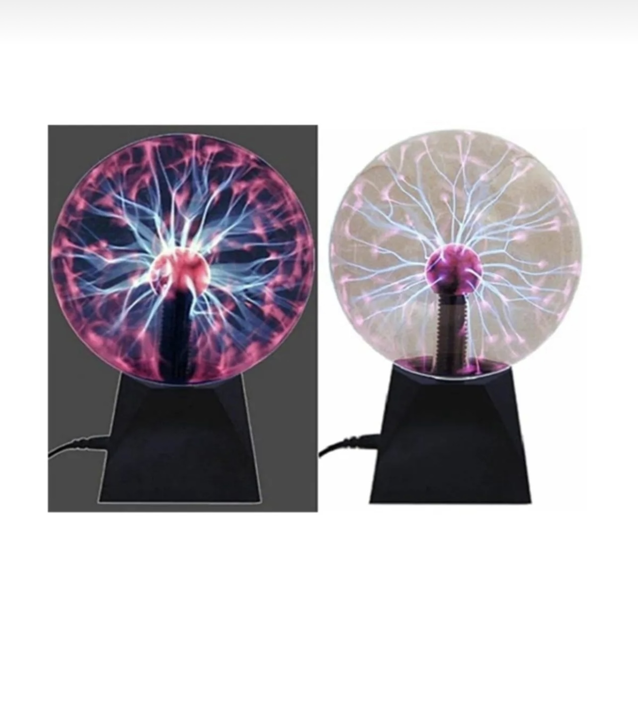 Sihirli Plazma Işık Küresi - Plasma Storm Lamp - Görsel 4