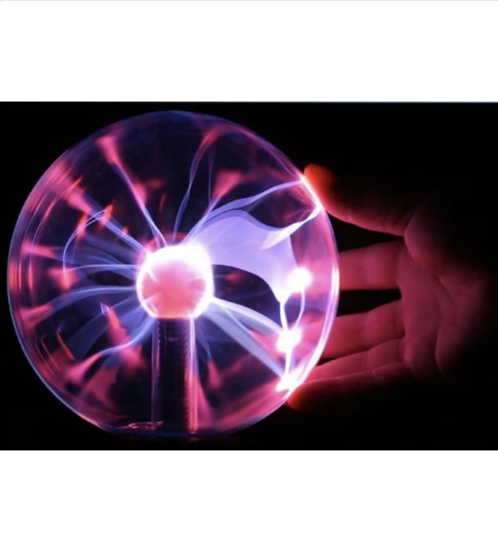 Sihirli Plazma Işık Küresi - Plasma Storm Lamp - Görsel 2