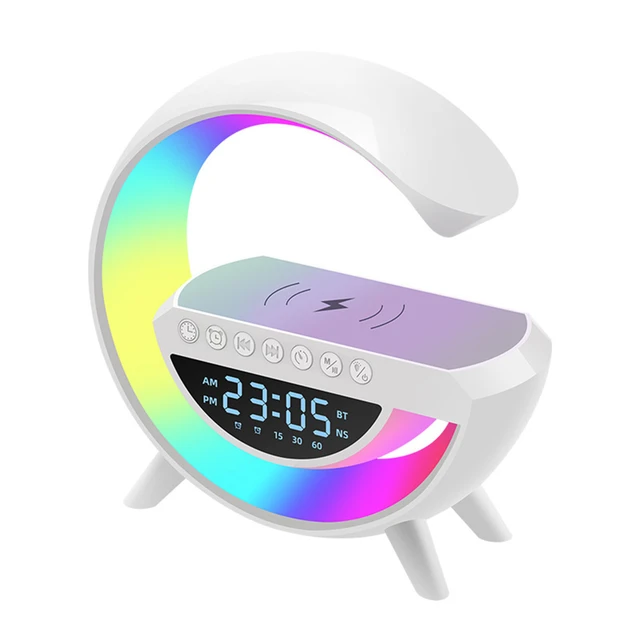 G Speaker Kablosuz Şarj RGB LED Işıkli - Görsel 9