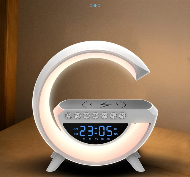 G Speaker Kablosuz Şarj RGB LED Işıkli - Görsel 4