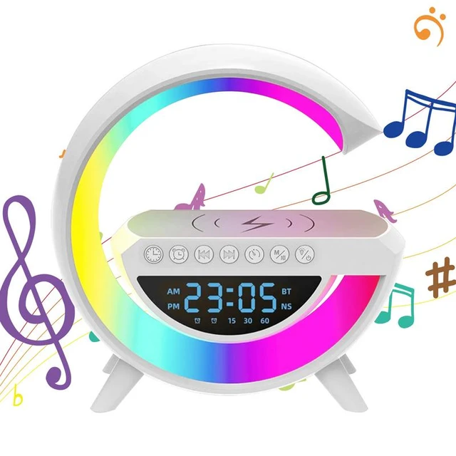 G Speaker Kablosuz Şarj RGB LED Işıkli - Görsel 6