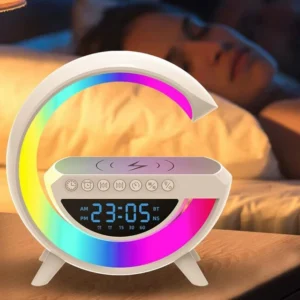 G Speaker Kablosuz Şarj RGB LED Işıkli