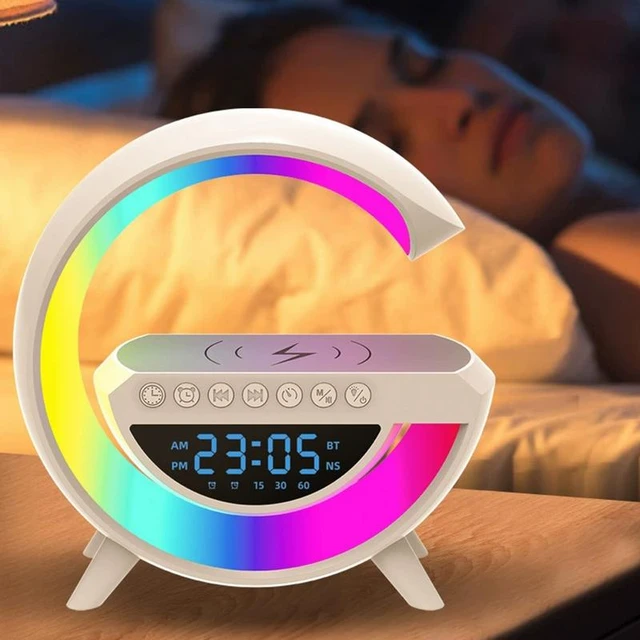 G Speaker Kablosuz Şarj RGB LED Işıkli