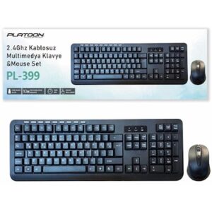 Platoon PL-399 Multimedya Kablosuz Klavye Mouse Set
