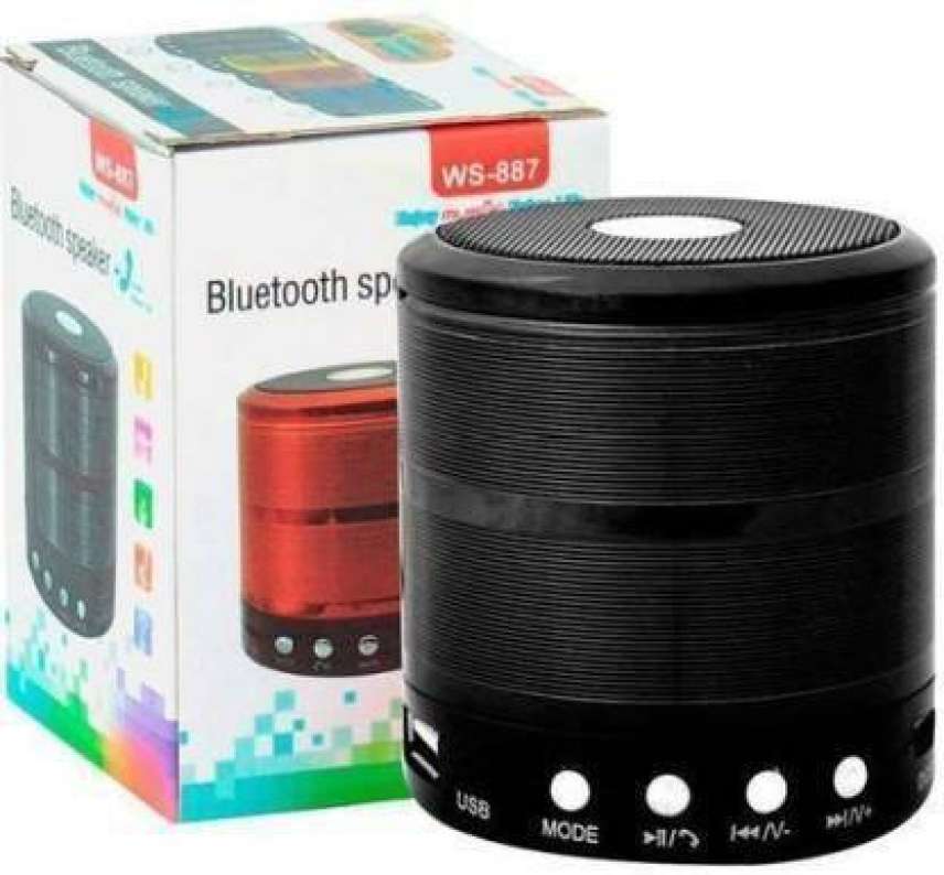 Ws-887 Mini Taşınabilir Bluetooth Dış Mekan Hoparlörü - Görsel 9