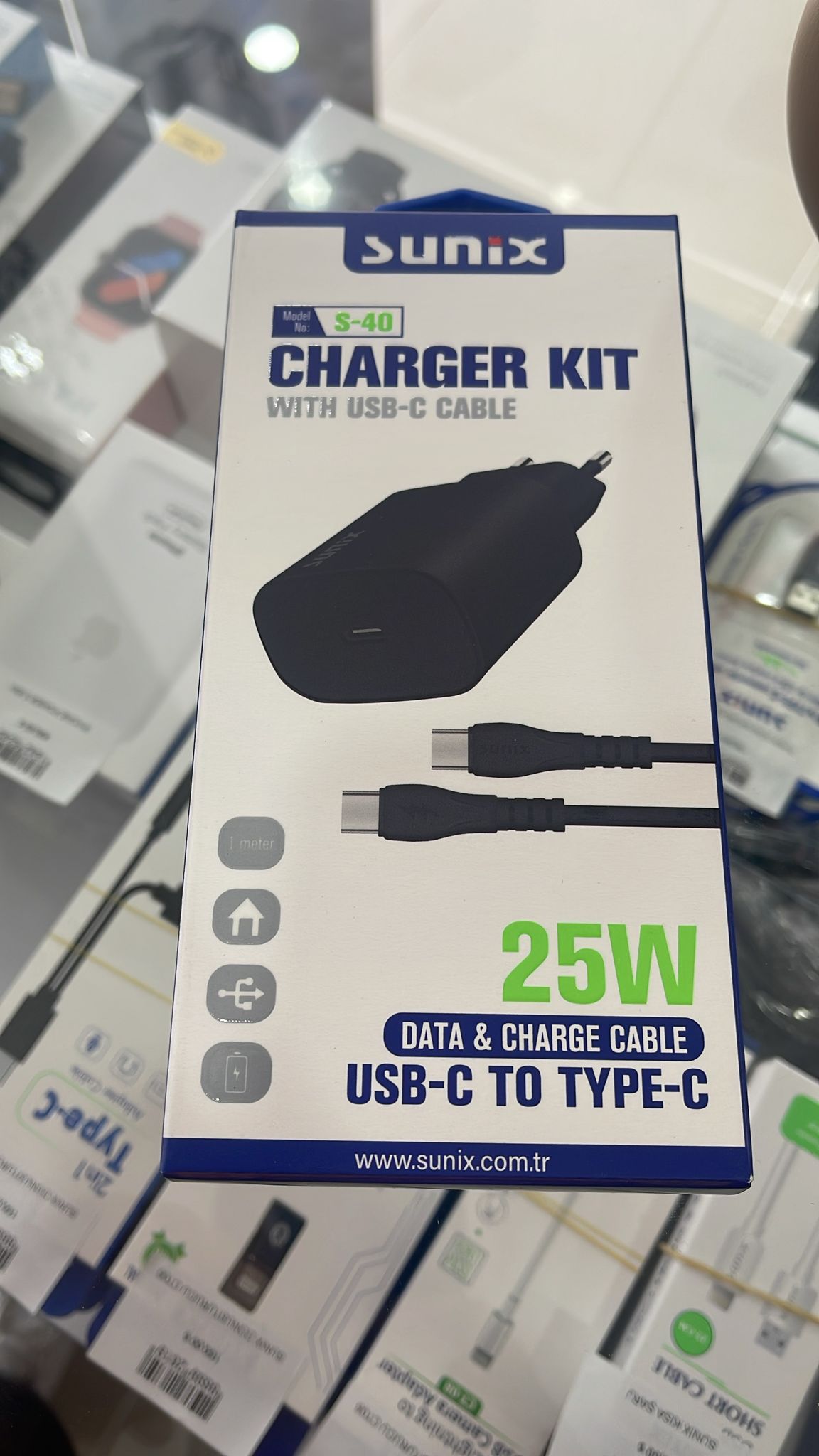Sunix S-40 USB-C Şarj Seti
