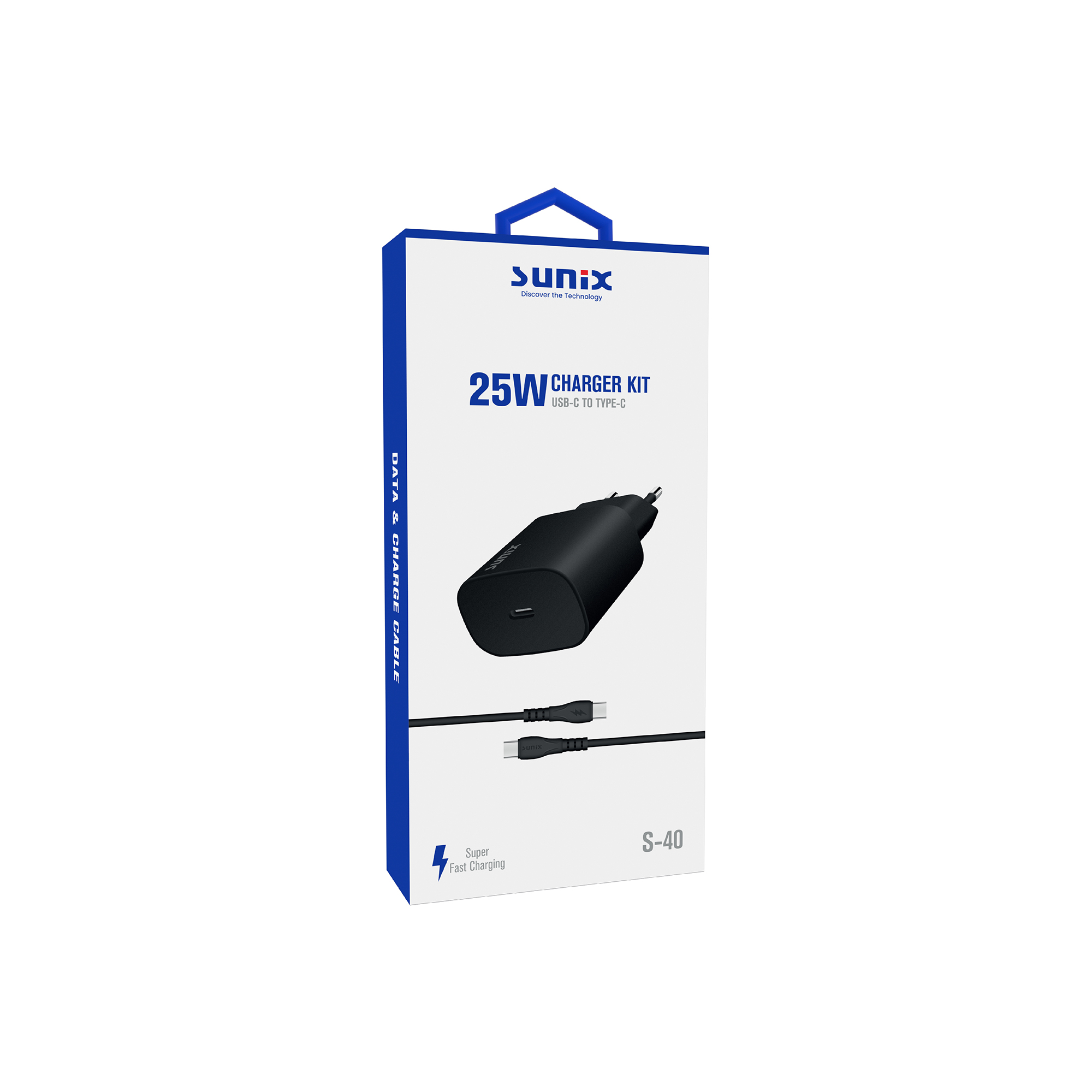 Sunix S-40 USB-C Şarj Seti - Görsel 3
