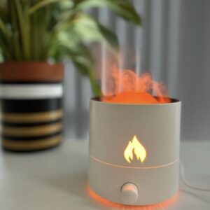 Ultrasonik Hava Nemlendirici Buhar Makinesi 180 ml Kokulu Uçucu Yağ Difüzörü
