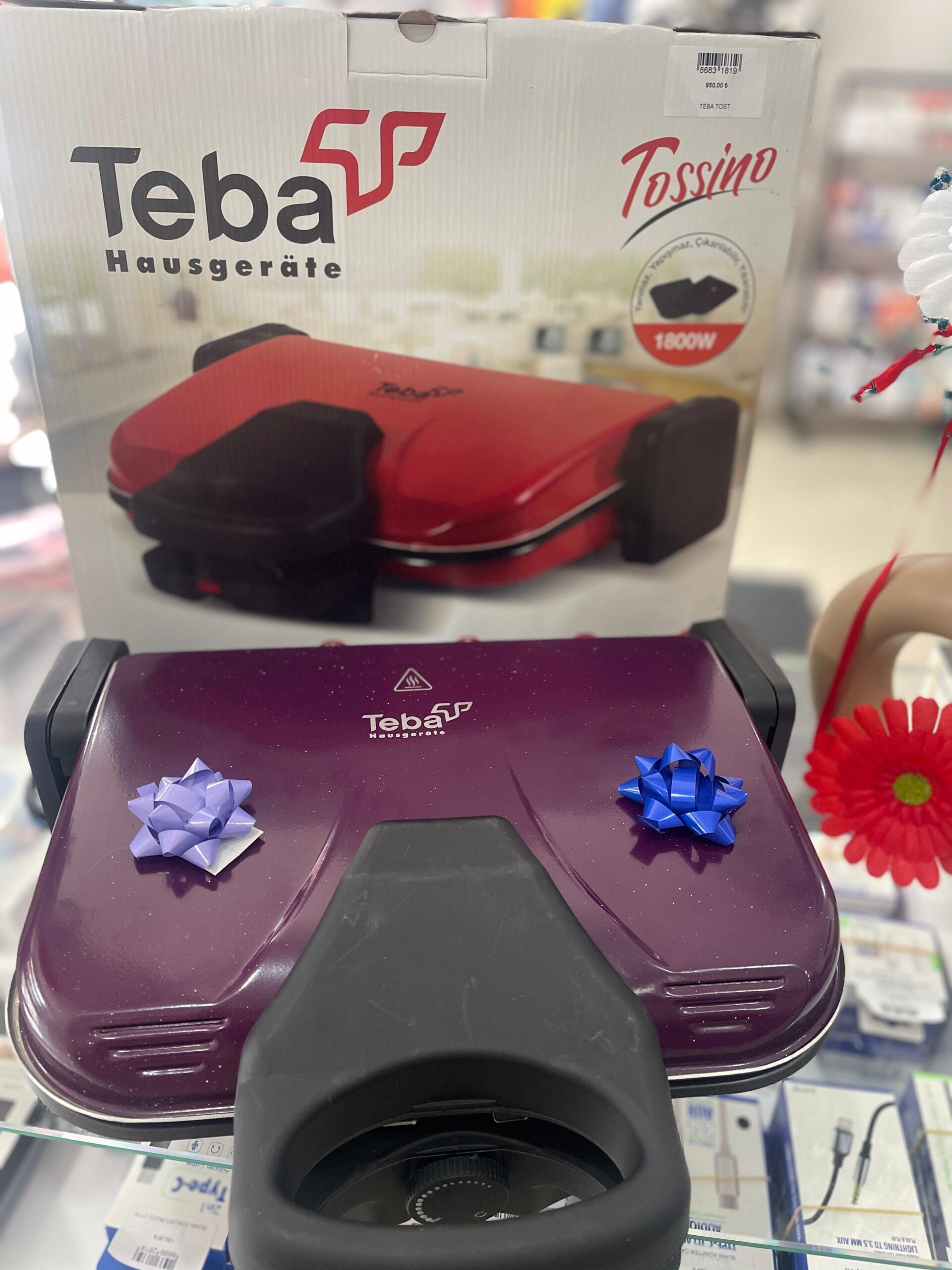 Teba Mürdüm Tost Makinesi