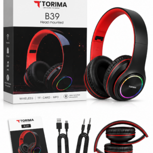 B39 Kulaklık Kablosuz Bluetooth Kulaklık Seti 5.0 Stereo