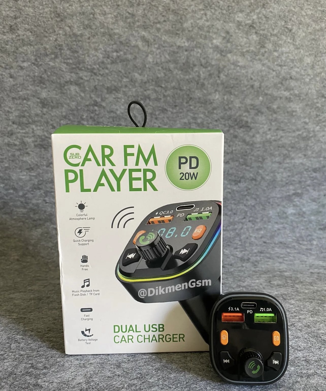 Subzero 20W PD Bluetooth FM Transmitter 20w - Görsel 3