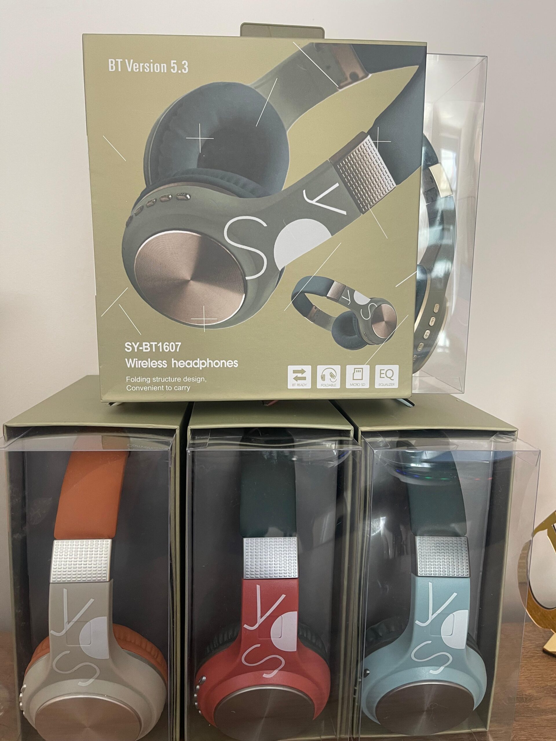 SY-BT1607 Wireless Bluetooth Kulaklık - Görsel 6