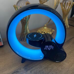 4-in-1 Bluetooth Hoparlör Saat Akıllı Lamba