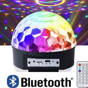 Bluetooth USB LED Disko Kristal Küre