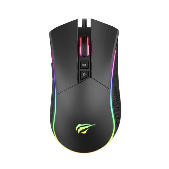 Havit Gamenote MS1001S RGB Gaming Makrolu Oyuncu Mouse - Görsel 3