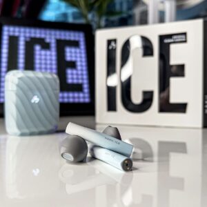 Haki Ice TWS Bluetooth Kulaklık - Mavi